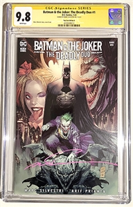 Batman/The Joker: The Deadly Duo #1 TCS Variant CGC Signature Series  9.8
